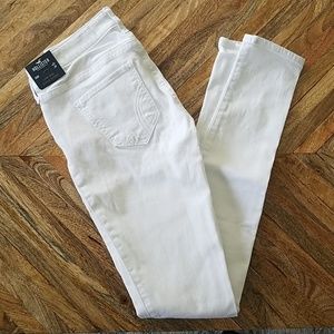 Hollister White Skinny Jean's